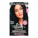 Coloração Creme Vegana Beautycolor Cores Reais 2.11 Preto Azulado