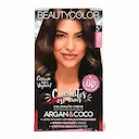 Coloração Creme Vegana Beautycolor Cores Reais 5.7 Chocolate Café