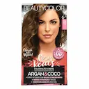 Coloração Creme Vegana Beautycolor Cores Reais 6.0 Louro Escuro