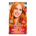 Coloração Creme Vegana Beautycolor Ruivos Perfeitos 96.44 Ruivo Claro Indecifrável
