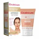 Protetor Solar Facial Antissinais Cicatricure FPS 50 Cor Clara 40g