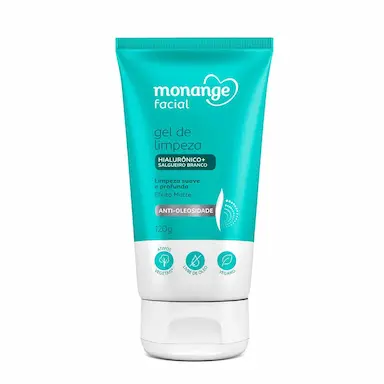 Gel de Limpeza Monange Facial Anti-Oleosidade 120g