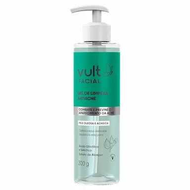 Gel de Limpeza Vult Facial Antiacne 300g