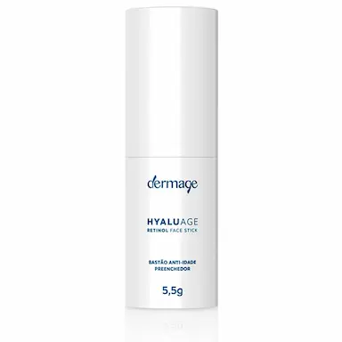 Bastão Anti-Idade Preenchedor Dermage Hyaluage Retinol Face Stick 5,5g