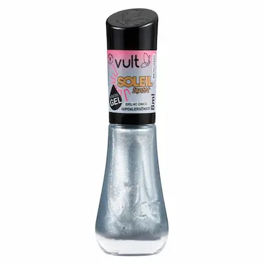 Esmalte Metalizado Vult 5 Free Soleil Sunset Efeito Gel 8ml - Brilho Único