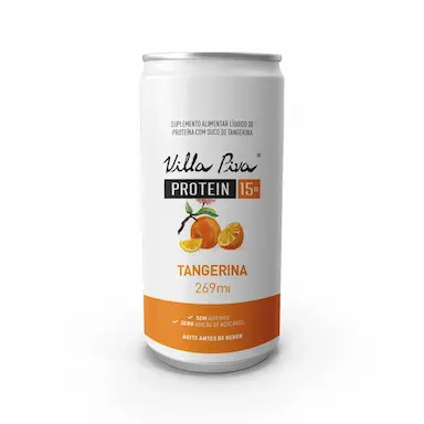 Suco de Tangerina com Proteína Villa Piva Lata 269ml