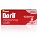 Doril Ácido Acetilsalicílico 500mg + Cafeína 30mg - 10 comprimidos