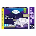 Fralda Geriátrica Tena Slip Noturna EG Unissex 16 Unidades