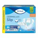 Fralda Geriátrica Tena DermaCare Slip Descartável EG Absorção Intensa 16 unidades