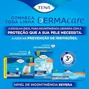 Fralda Geriátrica Tena DermaCare Slip Descartável EG Absorção Intensa 16 unidades