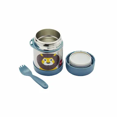 POTE TéRMICO INOX COM TALHER LEãO 3 SPROUTS
