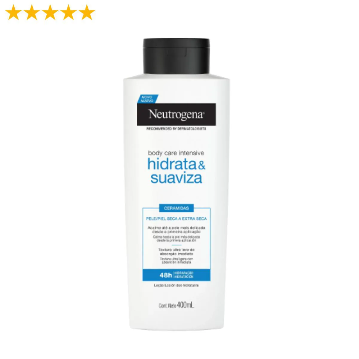 HIDRATANTE CORPORAL NEUTROGENA BODY CARE INTENSIVE HIDRATA&amp;amp;AMP;SUAVIZA 400ML