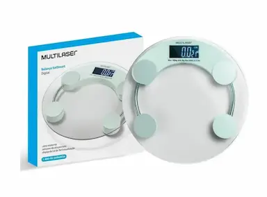 BALANçA CORPORAL DIGITAL PESO ATE 180KG - HC039 MULTILASER EATSMART