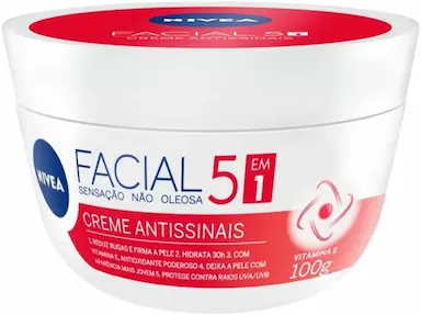 CREME FACIAL ANTISSINAIS 5 EM 1 - 100G NIVEA