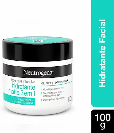 FACE CARE INTENSIVE HIDRATANTE 3 EM 1  100G NEUTROGENA