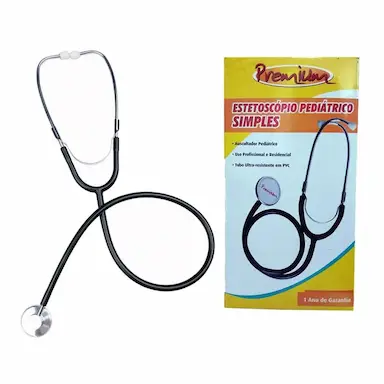 ESTETOSCóPIO PEDIáTRICO SIMPLES PREMIUM