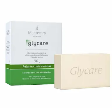 GLYCARE SABONETE EM BARRA 90G MANTECORP