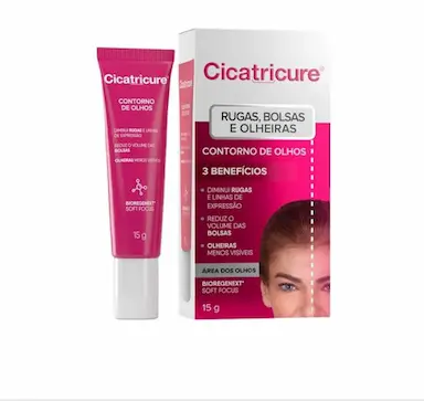 CICATRICURE CONTORNO DOS OLHOS RUGAS BOLSAS E OLHEIRAS 15G