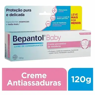 CREME ANTIASSADURAS BEPANTOL BABY 120G