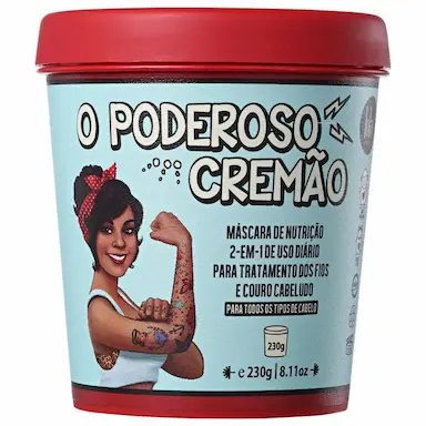 MáSCARA CAPILAR O PODEROSO CREMãO 230G LOLA COSMETICS