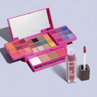 COMBO PALETA MULTIFUNCIONAL SUPERNOVA 30,4G + BATOM VOLUMãO LíQUIDO ROSELI 5,5ML
