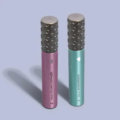 COMBO MáSCARA DE CíLIOS QDB:  ALONGAMENTO 10G + VOLUME E DEFINIçãO 10G