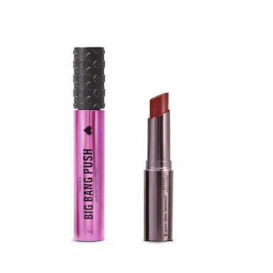 KIT MáSCARA BIG BANG PUSH + BATOM VOLUMãO MARSALê