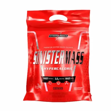 HIPERCALóRICO SINISTER MASS 3KG INTEGRALMEDICA - COOKIES