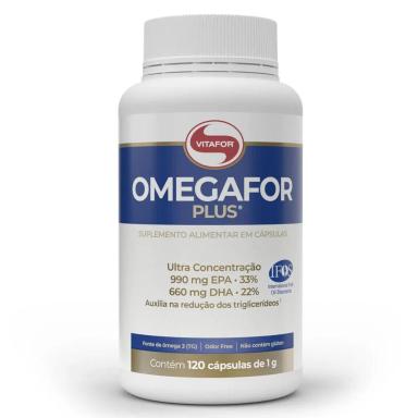 Suplemento Alimentar Omegafor Plus Ômega 3 - 120 cápsulas