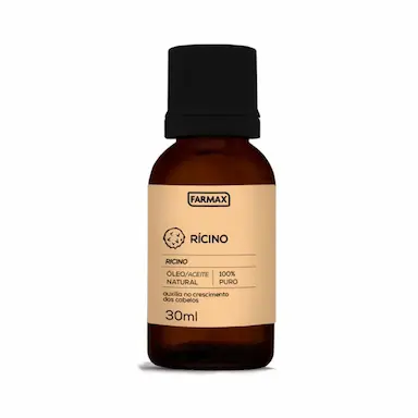 OLEO DE RICINO 100  PURO CAPILAR 30ML FARMAX