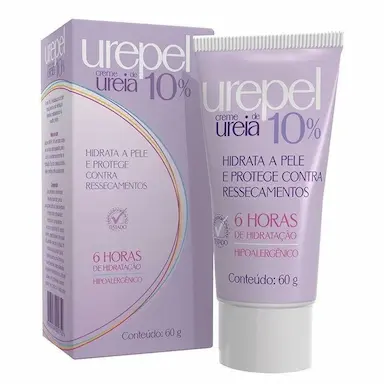 UREPEL 10  CREME DE UREIA 60GR - UNIAO QUIMICA