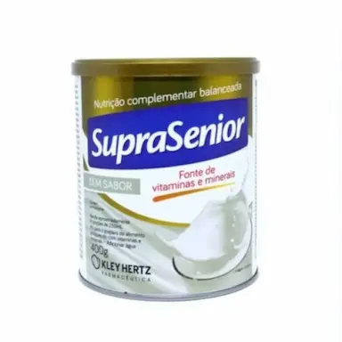SUPRASENIOR VITAMINAS E MINERAIS SEM SABOR 400G KLEY HERTZ