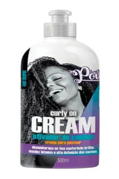 CREME ATIVADOR DE CACHOS SOUL POWER CURLY ON CREAM 500ML