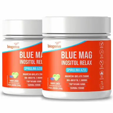 BIOGENS KIT 2X BLUE MAG INOSITOL RELAX 250G