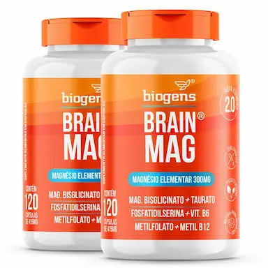 BIOGENS KIT 2X BRAIN MAG 2.0 60 CAPS