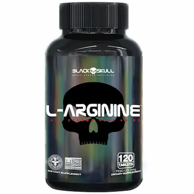 L-Arginine - Aminoácido - 120 Tabletes No Flavor