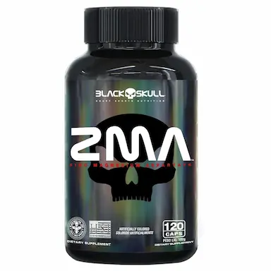 ZMA - POLIVITAMÍNICO ZINCO. MAGNÉSIO E B6 - 120 CAPS SEM SABOR