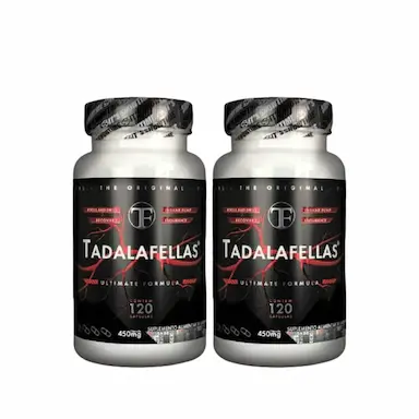 KIT 2X TADALAFELLAS 120 CAPSULAS POWER SUPPLEMENTS 120 CÁpsulas SEM Sabor