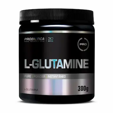 L-GLUTAMINE POTE 300G SEM SABOR 300 G