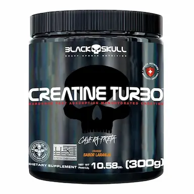 CREATINE TURBO 300G BLACK SKULL 300 G UVA
