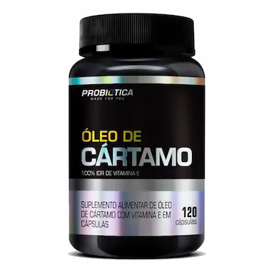 ÓLEO DE CáRTAMO 120 CáPSULAS SEM Sabor
