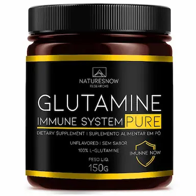 GLUTAMINE PURE 150 G - NATURES NOW SEM SABOR