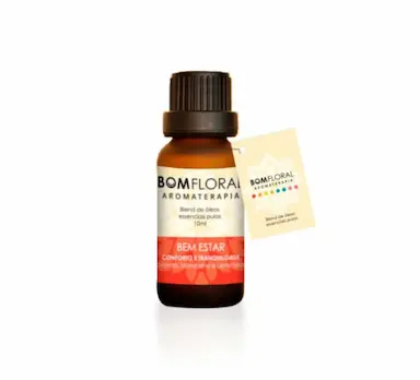 ÓLEO ESSENCIAL  BOMFLORAL BEM ESTAR 10 ML- 100% PURO