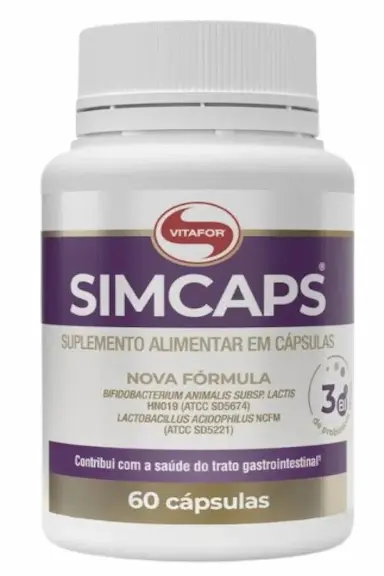 SIMCAPS PROBIóTICO VITAFOR 60 CáPSULAS