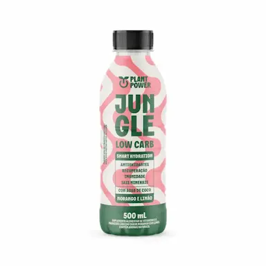 KIT 2X: BEBIDA ISOTôNICA LOW CARB MORANGO E LIMãO JUNGLE 500ML