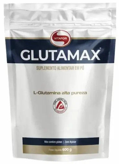 GLUTAMAX AMINOáCIDOS L-GLUTAMINA POUCH VITAFOR 600G