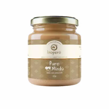 PURO MINDU PASTA DE AMENDOIM 100% VEGANA BIOPORã 210G