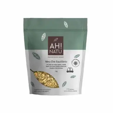 KIT 6X: MEU CHá EQUILíBRIO DIGESTIVO AH! NATU 70G