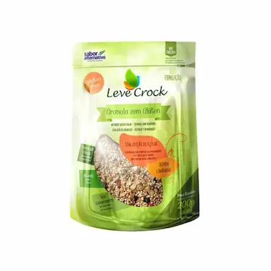 KIT 2X: GRANOLA QUINOA/AMêNDOAS ZERO AçúCAR LEVE CROCK 200G