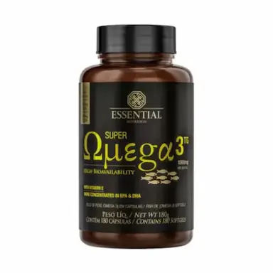 KIT 2X: SUPER ÔMEGA 3 TG ESSENTIAL NUTRITION 180 CáPSULAS